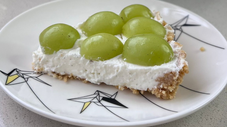 טארט ענבים ללא אפייה